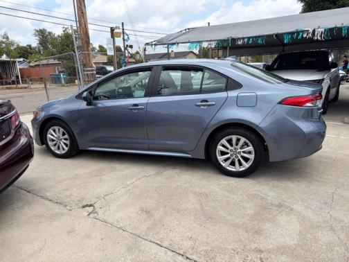 Blue 2025 Toyota Corolla LE
