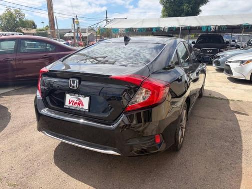 Crystal Black Pearl 2020 Honda Civic EX