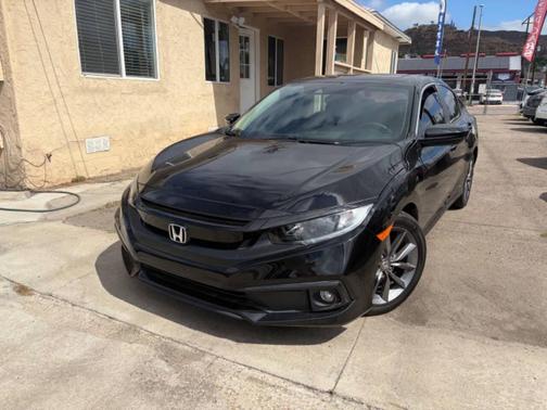 Crystal Black Pearl 2020 Honda Civic EX