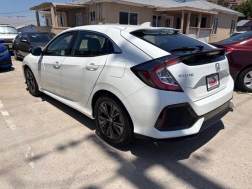 White 2017 Honda Civic EX