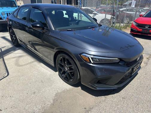 Gray 2022 Honda Civic Sport
