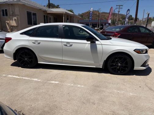 White 2022 Honda Civic Sport