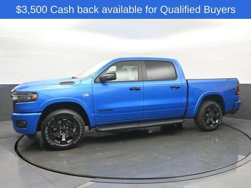 Hydro Blue Pearlcoat 2026 RAM 1500 Big Horn/Lone Star