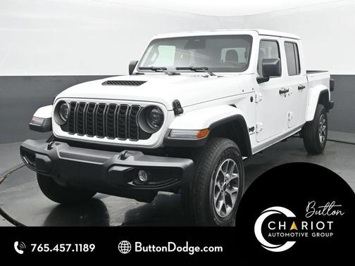 Bright White Clearcoat 2026 Jeep Gladiator Sport