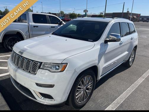 Bright White Clearcoat 2018 Jeep Grand Cherokee Summit