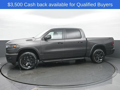Granite Crystal Clearcoat Metallic 2026 RAM 1500 Big Horn/Lone Star