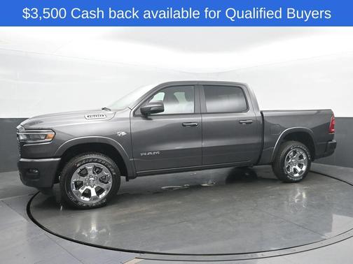 Granite Crystal Clearcoat Metallic 2026 RAM 1500 Big Horn/Lone Star