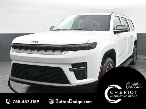 Bright White Clearcoat 2026 Jeep Grand Wagoneer L Base SUV