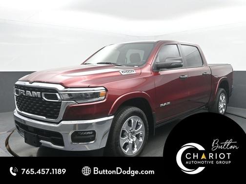 Delmonico Red Pearlcoat 2025 RAM 1500 Big Horn/Lone Star