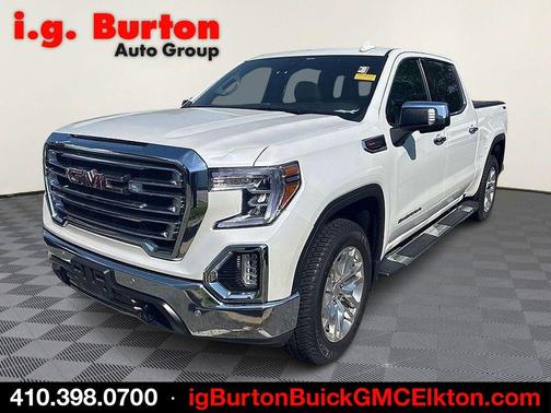 White Frost 2022 GMC Sierra 1500 Limited SLT