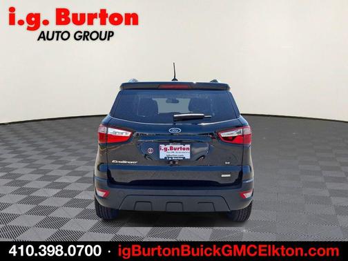 Shadow Black 2019 Ford EcoSport SE