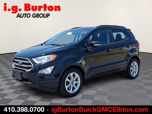 Shadow Black 2019 Ford EcoSport SE
