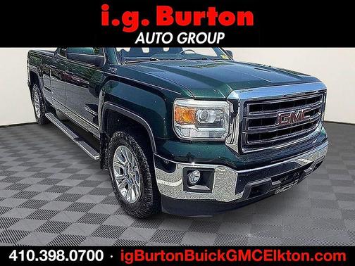 Emerald Green Metallic 2014 GMC Sierra 1500 SLE