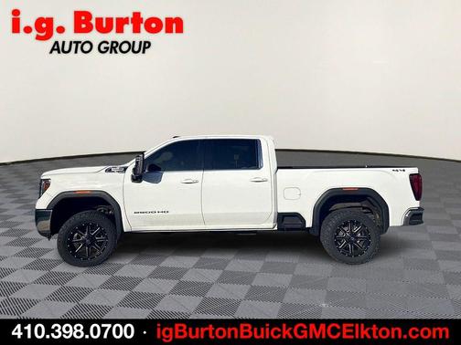 Summit White 2021 GMC Sierra 2500 SLE