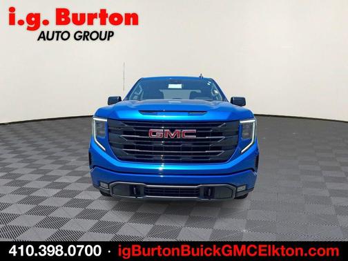 Blue Metallic 2024 GMC Sierra 1500 Elevation