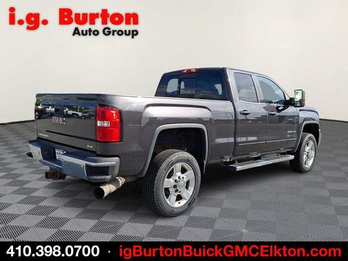 Iridium Metallic 2016 GMC Sierra 2500 SLE