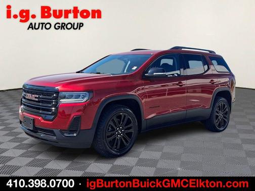 Volcanic Red 2023 GMC Acadia SLE