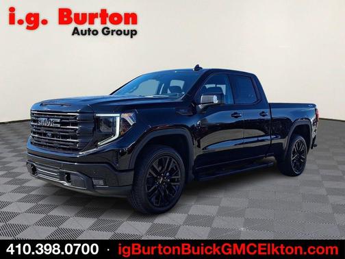 Onyx Black 2026 GMC Sierra 1500 Elevation