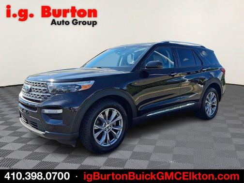 Black Metallic 2023 Ford Explorer Limited