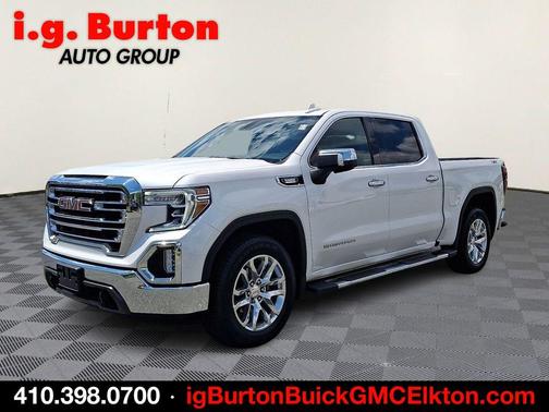 White Frost 2022 GMC Sierra 1500 Limited SLT