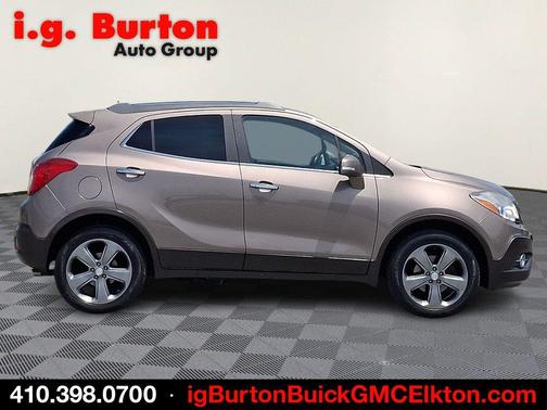 Cocoa Silver Metallic 2014 Buick Encore Leather
