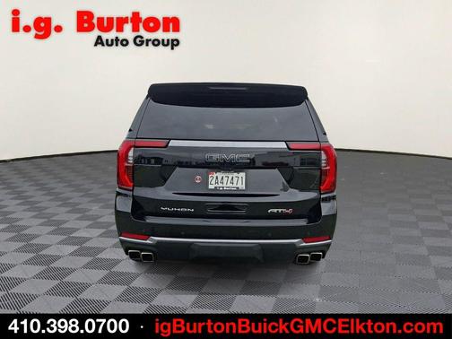 Onyx Black 2025 GMC Yukon AT4
