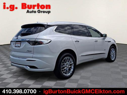 White Frost 2023 Buick Enclave Avenir
