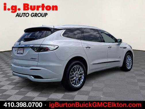 White Frost 2023 Buick Enclave Avenir