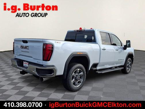 Glacier White 2026 GMC Sierra 2500 SLT