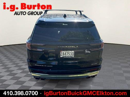Ebony Twilight Metallic 2025 GMC Acadia Denali