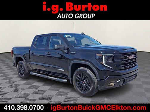 Onyx Black 2025 GMC Sierra 1500 Elevation