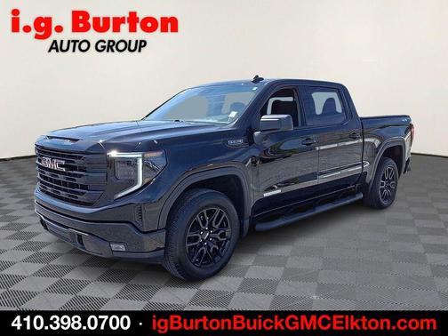 Onyx Black 2025 GMC Sierra 1500 Elevation