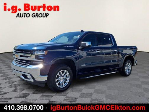 Blue Metallic 2019 Chevrolet Silverado 1500 LTZ