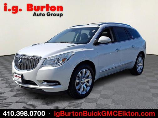 White Frost 2017 Buick Enclave Premium