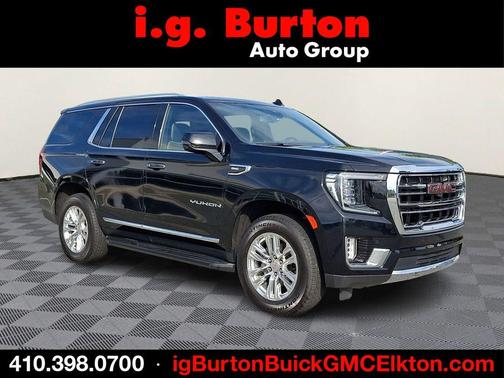 Onyx Black 2021 GMC Yukon SLT