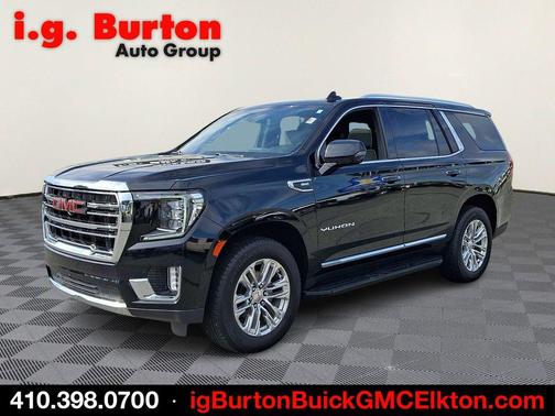 Onyx Black 2021 GMC Yukon SLT
