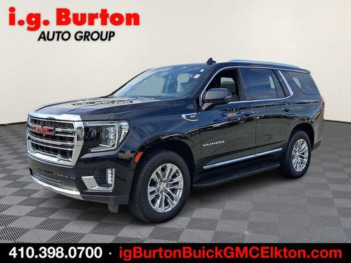 Onyx Black 2021 GMC Yukon SLT