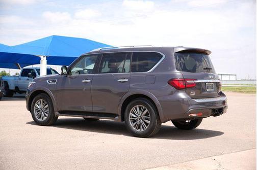 Anthracite Gray 2024 INFINITI QX80 Luxe