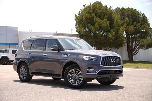 Anthracite Gray 2024 INFINITI QX80 Luxe