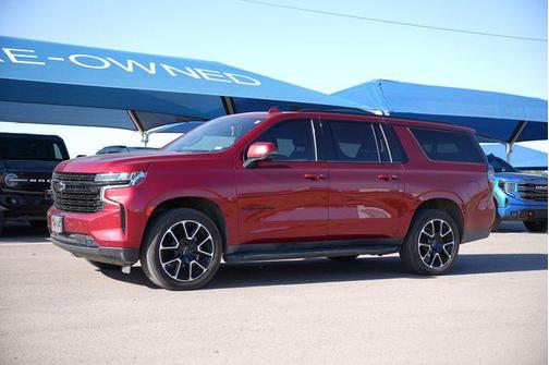 Radiant Red Tintcoat 2023 Chevrolet Suburban RST