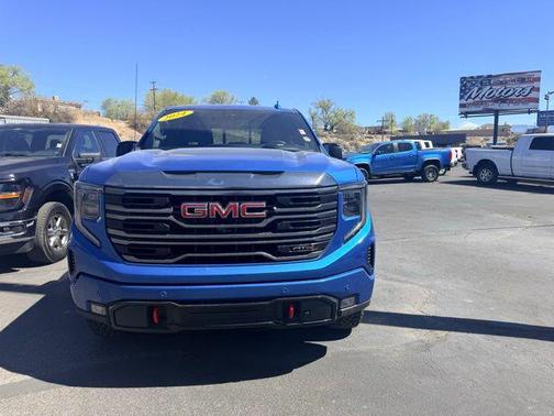 Blue Metallic 2024 GMC Sierra 1500 AT4