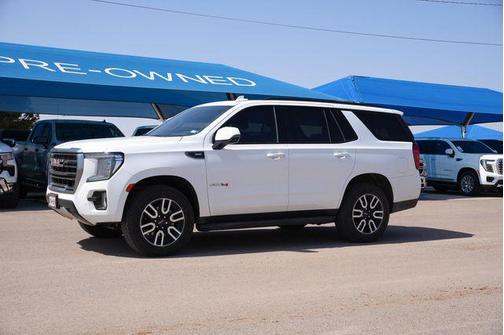 Summit White 2024 GMC Yukon 4WD AT4