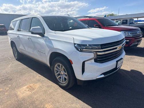Summit White 2023 Chevrolet Suburban LT