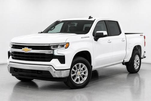 Summit White 2025 Chevrolet Silverado 1500 LT