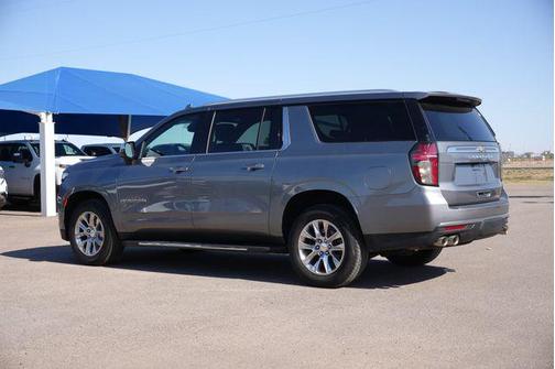 Satin Steel Metallic 2022 Chevrolet Suburban Premier