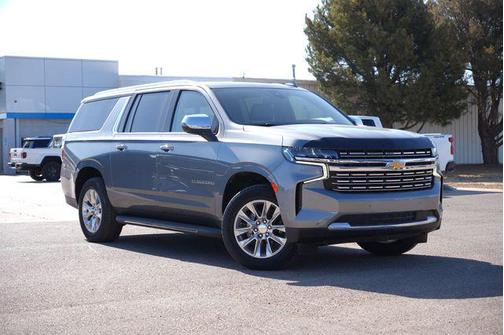 Satin Steel Metallic 2022 Chevrolet Suburban Premier