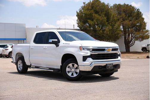 Summit White 2024 Chevrolet Silverado 1500 LT