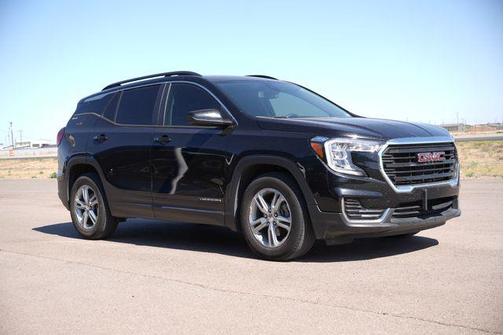 Ebony Twilight Metallic 2022 GMC Terrain SLE