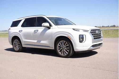 Hyper White 2020 Hyundai PALISADE Limited
