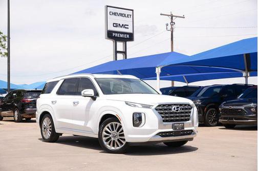 Hyper White 2020 Hyundai PALISADE Limited